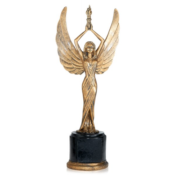 Trophée Victoire Résine Bronze antique 2 tons FS-52834