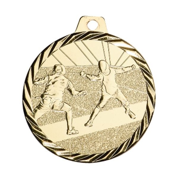 Medaille Escrime Jo 1932 Grande Bretagne Médaille Escrime Or Diamètre 50 mm FS-NZ07D